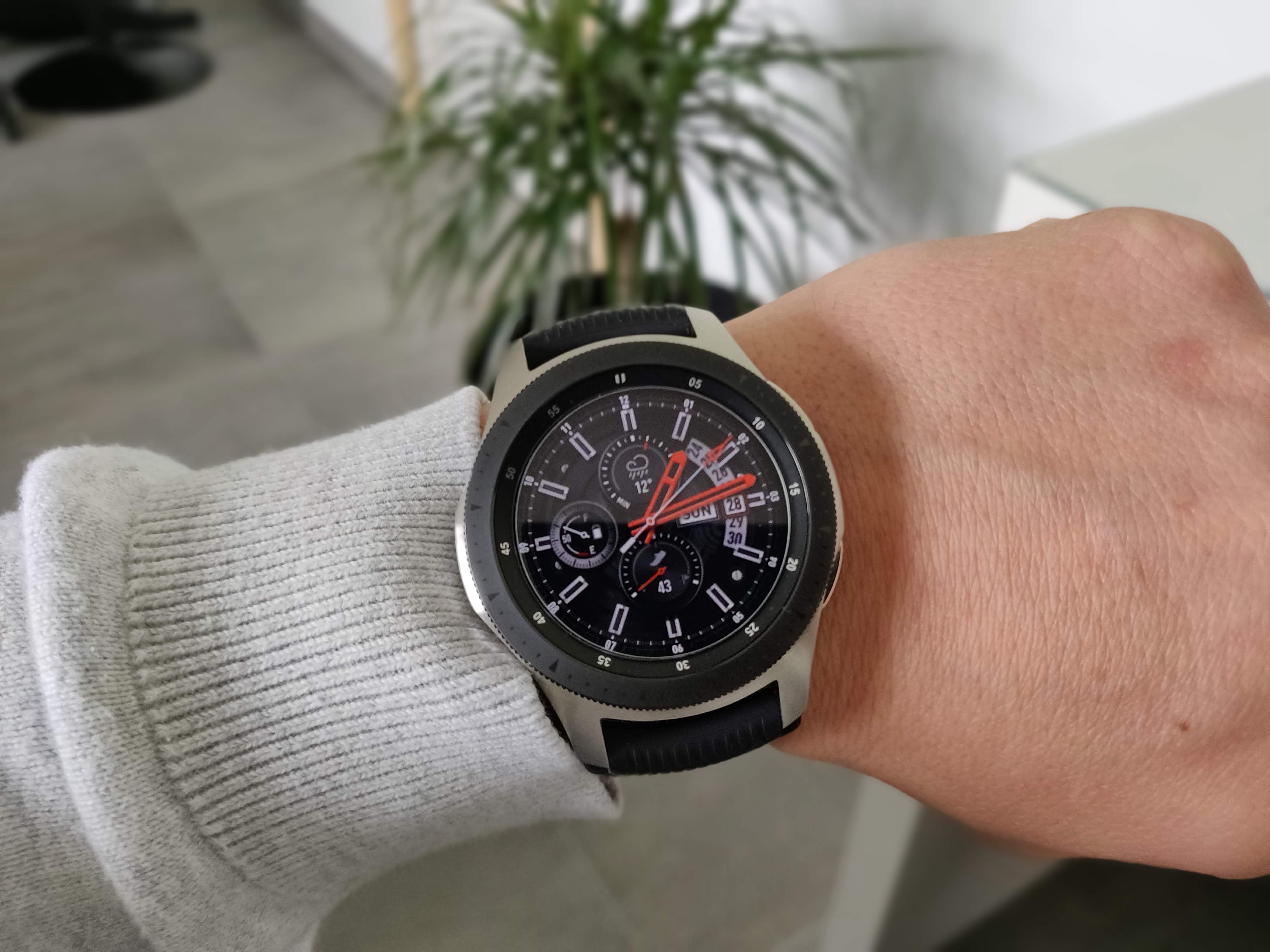 Samsung - Galaxy Watch - 46 mm - Gris Acier - Montre connectée